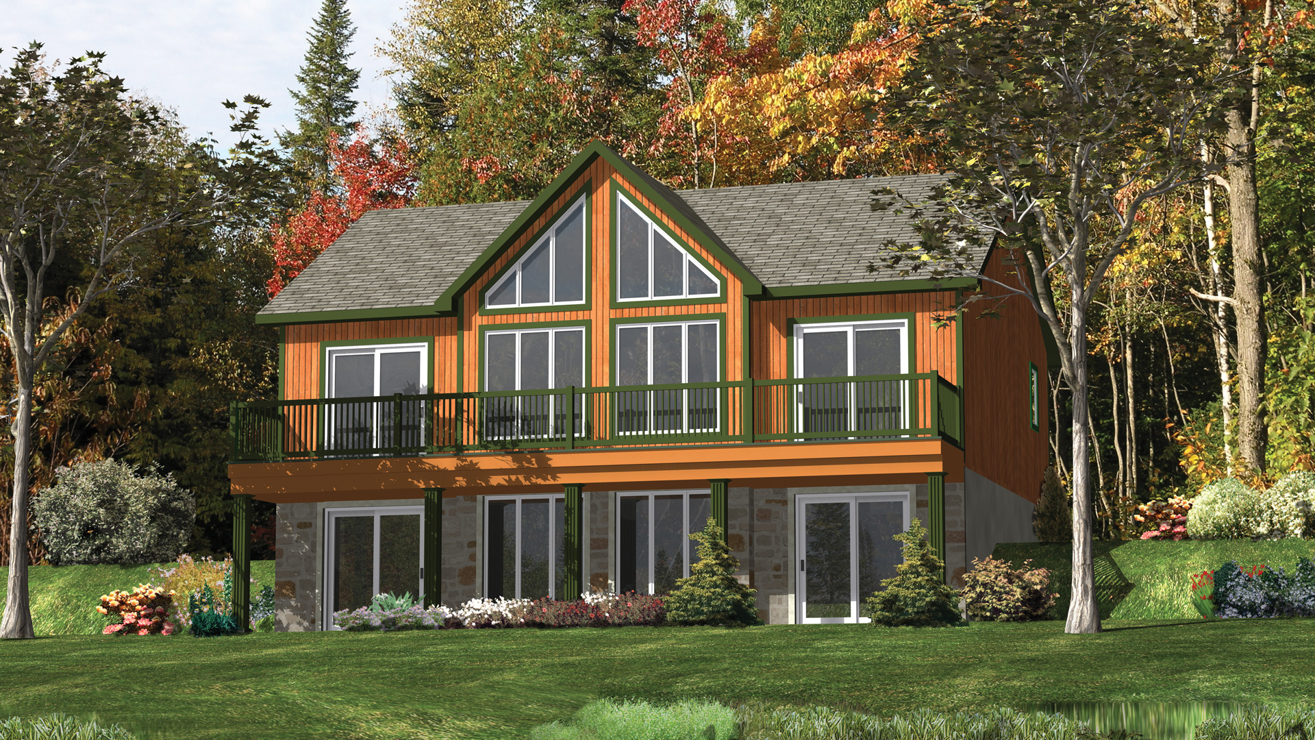 Calabogie Model Country and recreational house Guildcrest is the