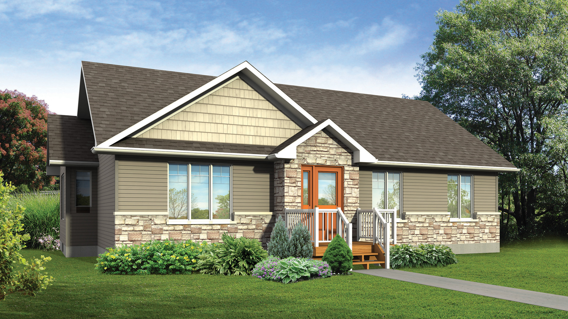 Montague Model Tradition house Onestorey house Guildcrest is the